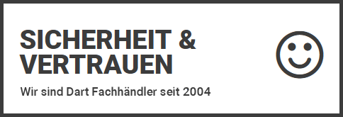 Sicherheit & Vertrauen - Dart Store Ampfing | profidart.de Sicherheit & Vertrauen - Dart Store Ampfing | profidart.de